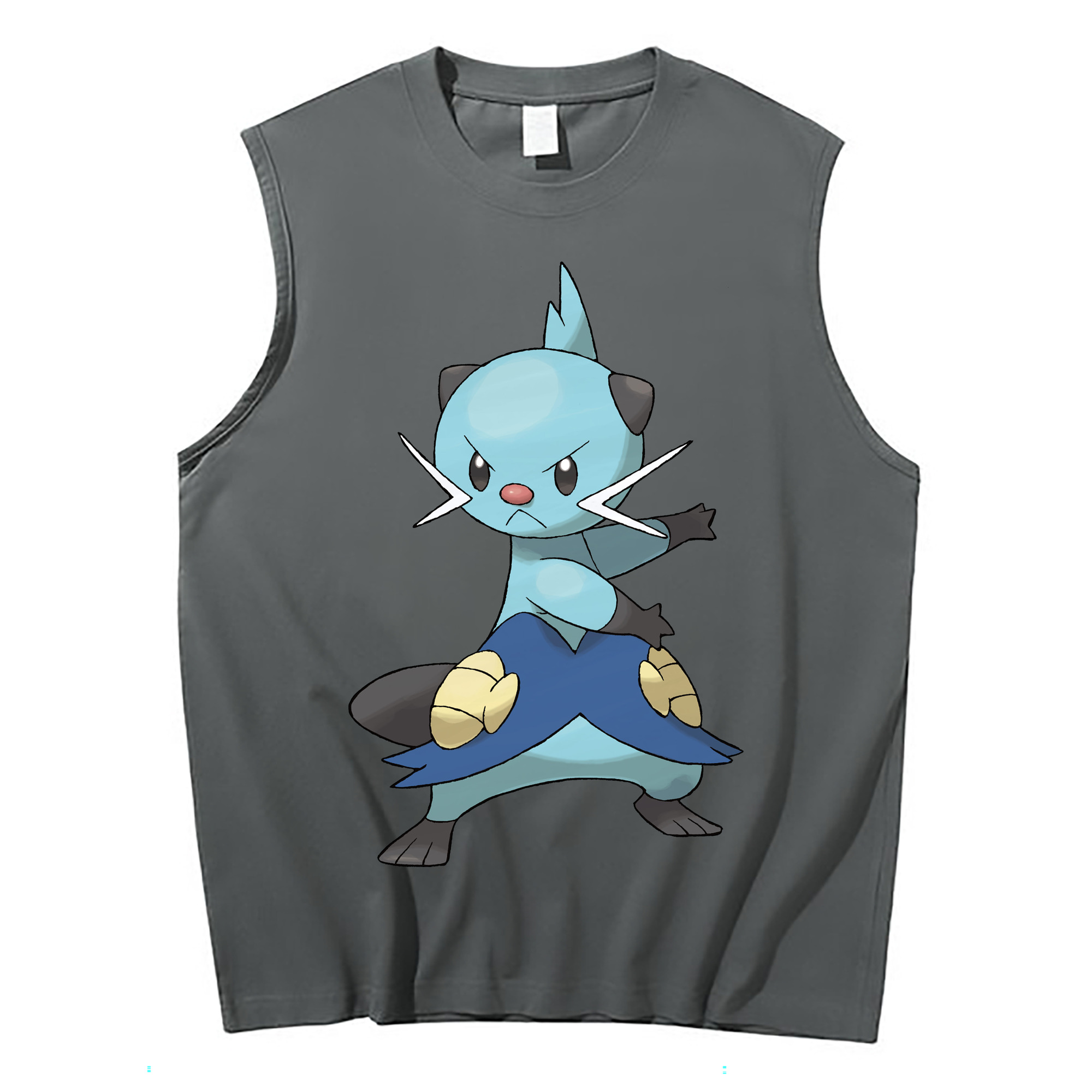 （画像用） ポケットモンスター Pokémon コットン100％タンクトップ（フロントプリント）